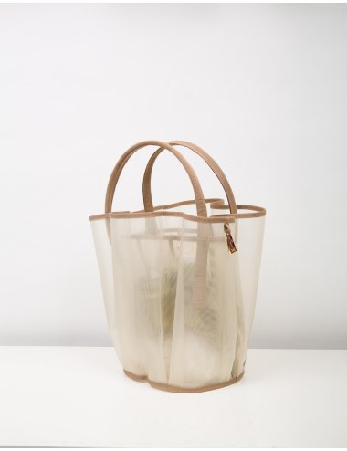 SS25 Bucket bag trasparente "Afa"