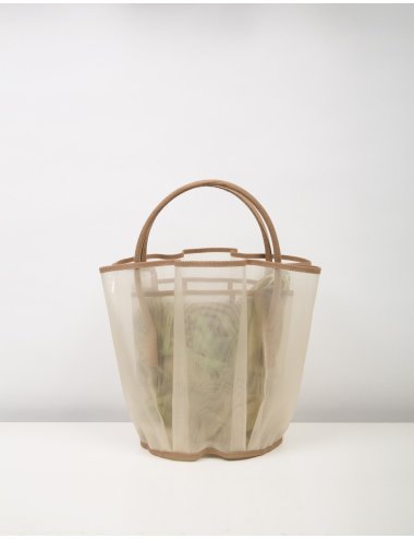 SS25 Bucket bag trasparente "Afa"