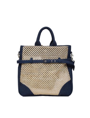 SS25 Tote bag traforata "Lady jeans"