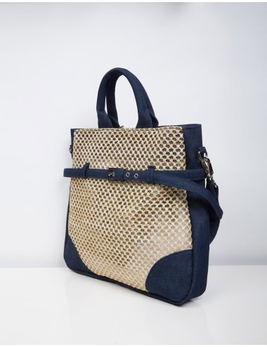 SS25 Tote bag traforata "Lady jeans"