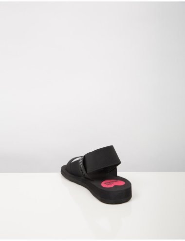 SS25 Sandalo con scritta logo