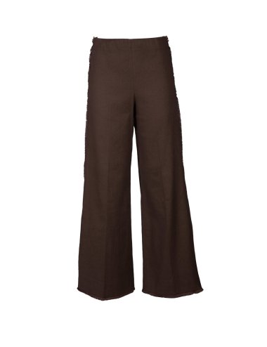 SS25 Pantaloni "Wide leg" con frange