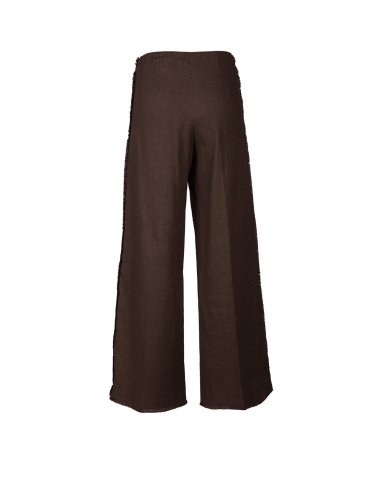 SS25 Pantaloni "Wide leg" con frange