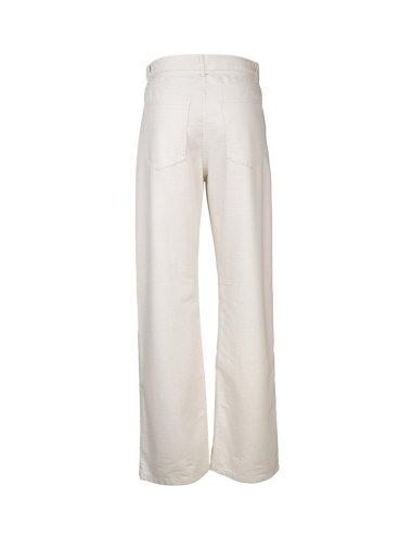SS25 Pantalone "Straight" tinta unita