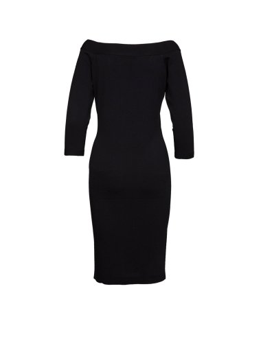 SS25 Abito midi con pizzo