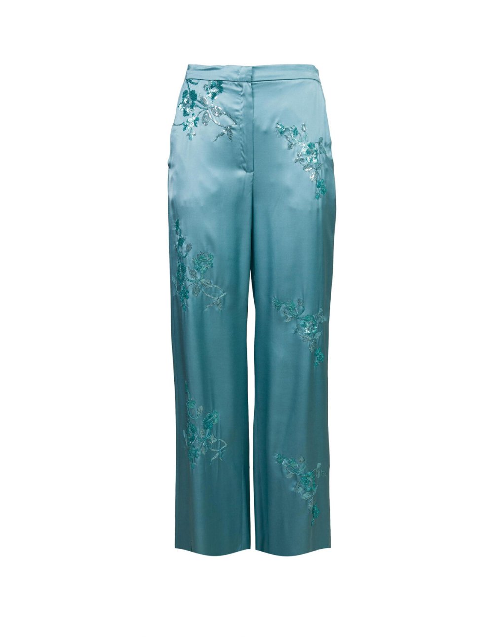 SS25 Pantalone "Straight" con paillettes "Rampa" SS25 Pantalone "Straight" con paillettes "Rampa"