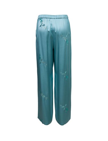 SS25 Pantalone "Straight" con paillettes "Rampa"