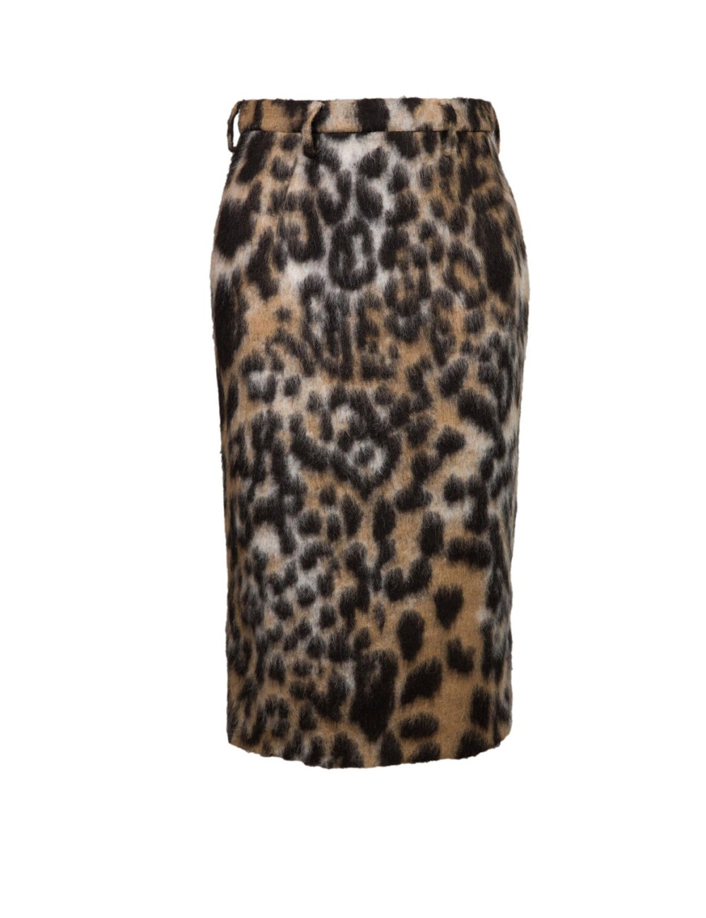 FW25-26 Gonna midi con stampa