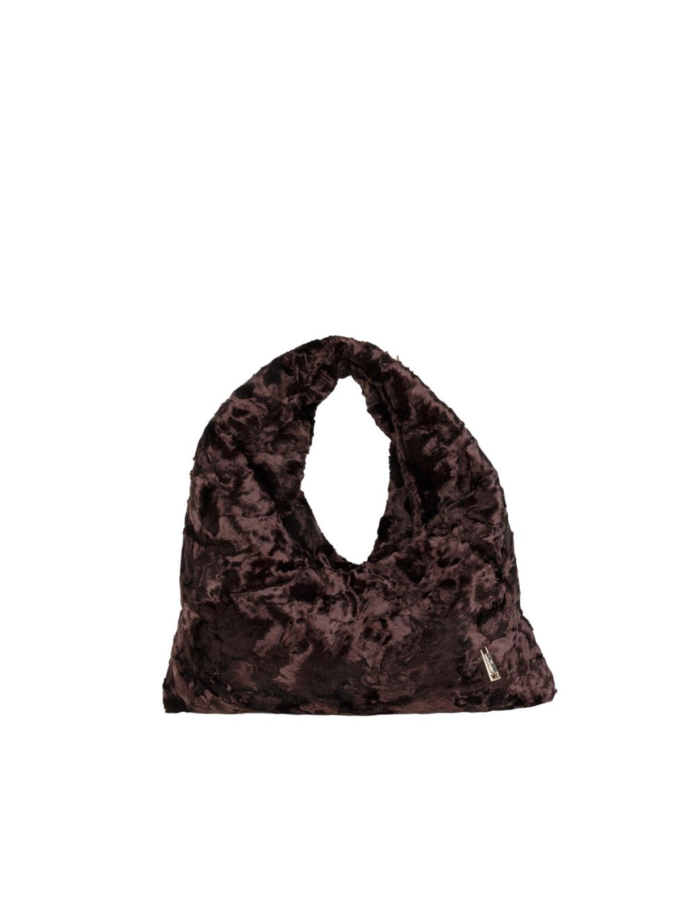 FW25-26 Shoulder bag con filato peloso "Lisa medium"