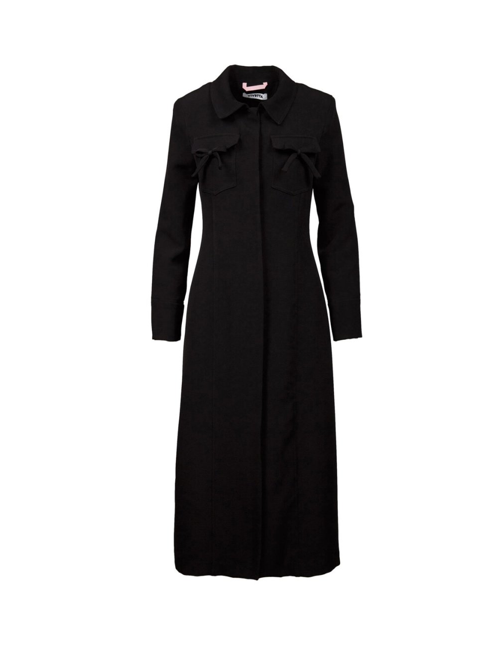 FW25-26 Abito lungo con fiocchi