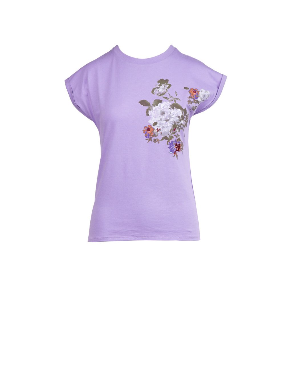 SS22 T-shirt con stampa floreale "Aulla"