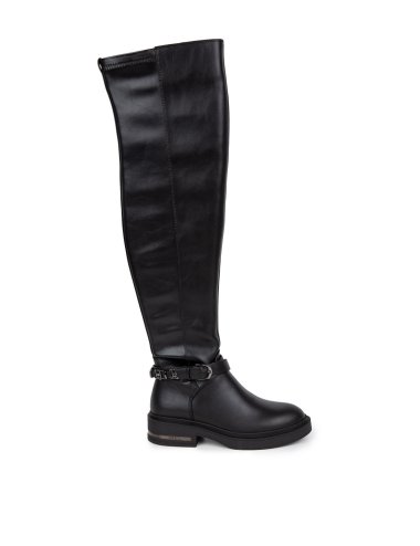 FW22-23 Knee-high boot con cinturino "Gabrielle"