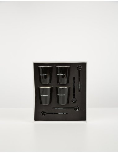 SS23 Coffee set con scritte logo