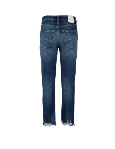 SS23 Jeans "Skinny cropped" tinta unita "Kate crop"
