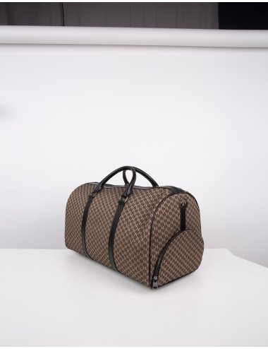 SS23 Barrel bag con monogramma