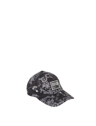 FW23-24 Baseball cap con scritta logo e stampa