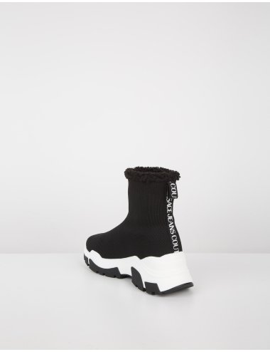 FW23-24 Sock boots con scritta logo