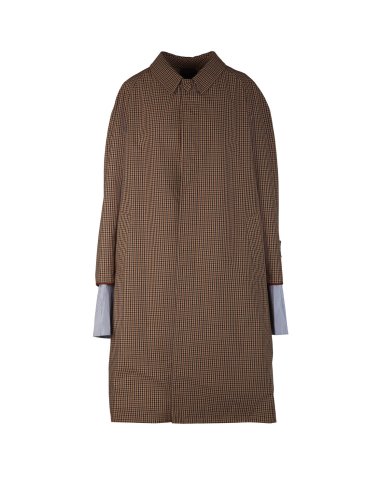 FW23-24 Trench con stampa "Papa pull"