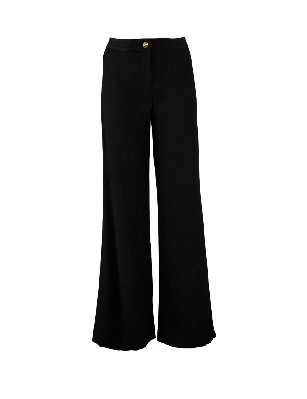 FW23-24 Pantalone "Flare" con scritte logo FW23-24 Pantalone "Flare" con scritte logo