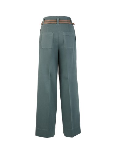 FW23-24 Pantalone "Wide leg" con cintura