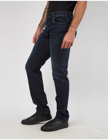 FW21 Jeans con logo ricamato